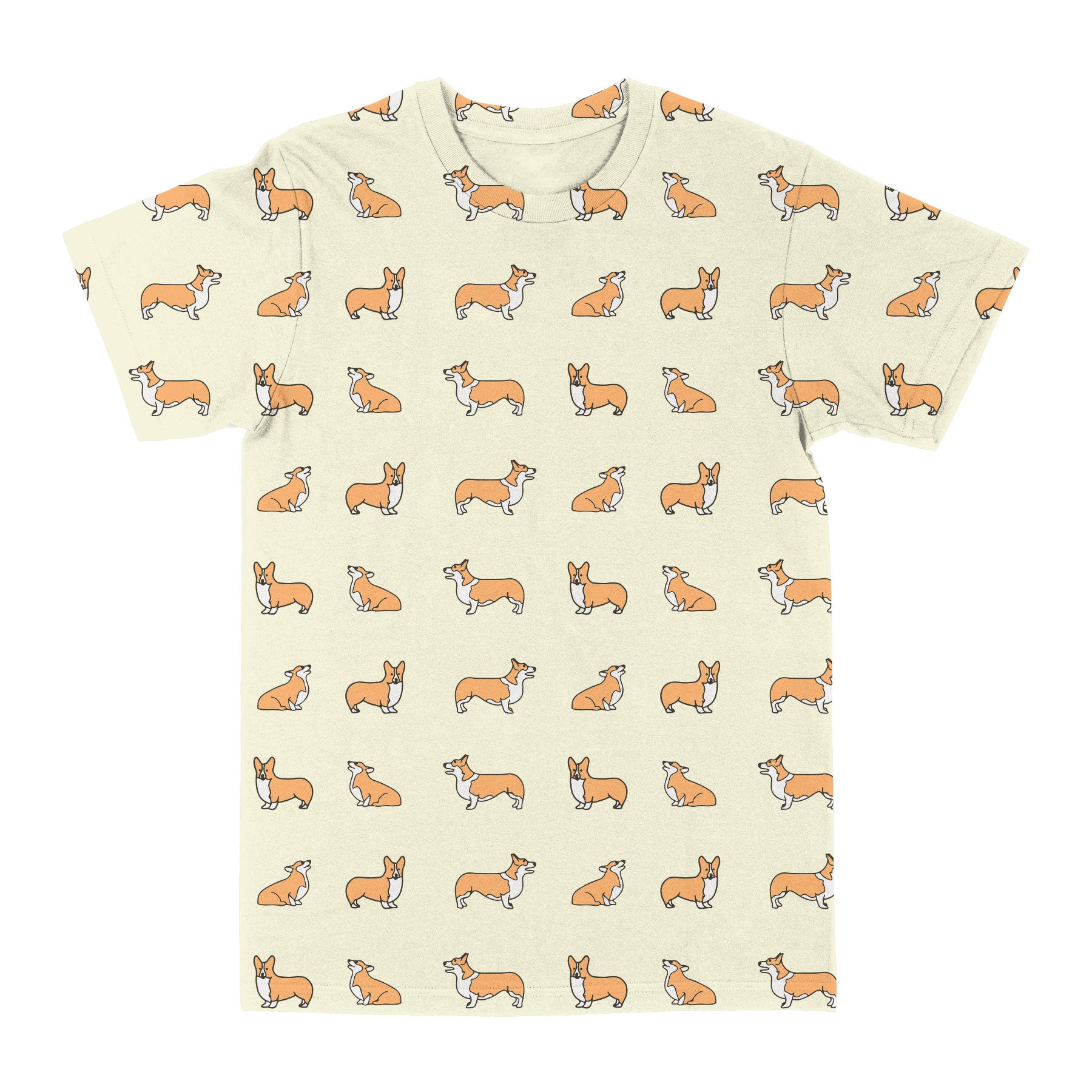 Fun T Corgi AOP T-shirt